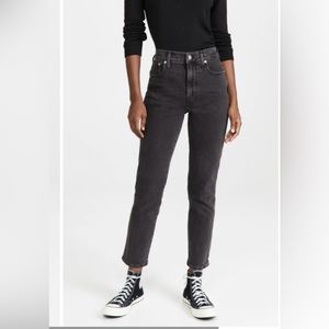 Madewell Perfect Vintage Straight - black wash